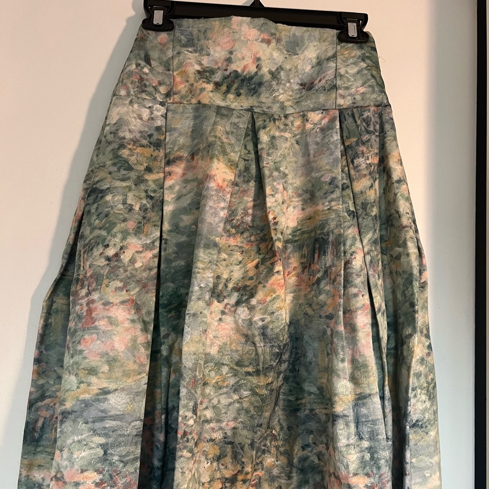 Hand sewn midi skirt